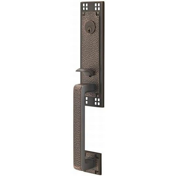 Oil Rubbed Bronze Handleset 4821STUUS10BLH, EMTEK, Mfr# 4821STUUS10BLH